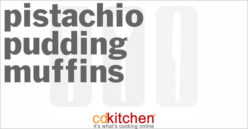 Pistachio Pudding Muffins - CDKitchen.com
