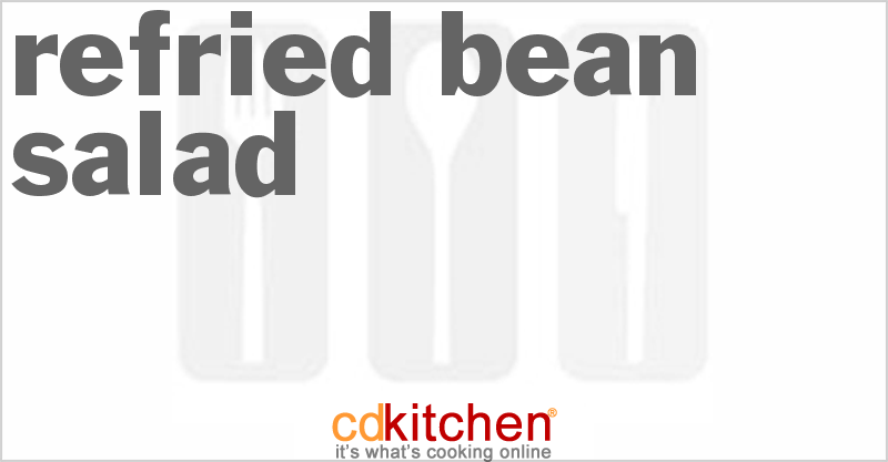 Refried Bean Salad - CDKitchen.com