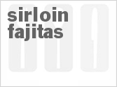 recipe for sirloin fajitas