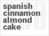 recipe for spanish cinnamon almond cake