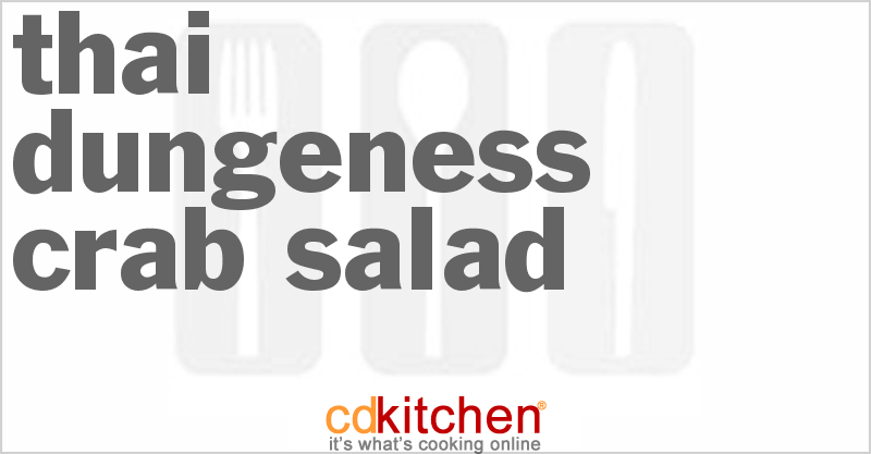 Thai Dungeness Crab Salad - CDKitchen.com