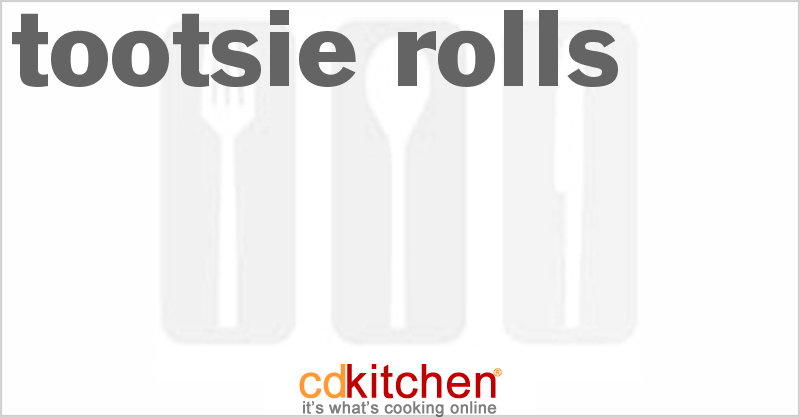 Tootsie Rolls - CDKitchen.com
