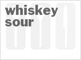 recipe for whiskey sour
