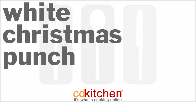 White Christmas Punch - CDKitchen.com