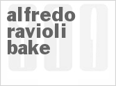 recipe for alfredo ravioli bake