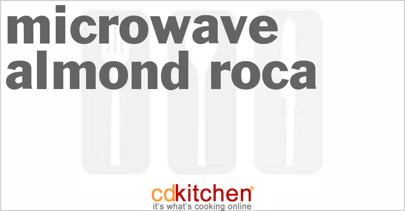 Microwave Almond Roca Recipe | CDKitchen.com