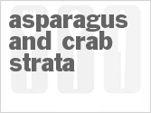 recipe for asparagus and crab strata