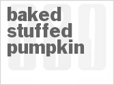 recipe for baked stuffed pumpkin