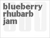 recipe for blueberry rhubarb jam