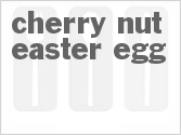 recipe for chocolate covered cherry nut easter egg