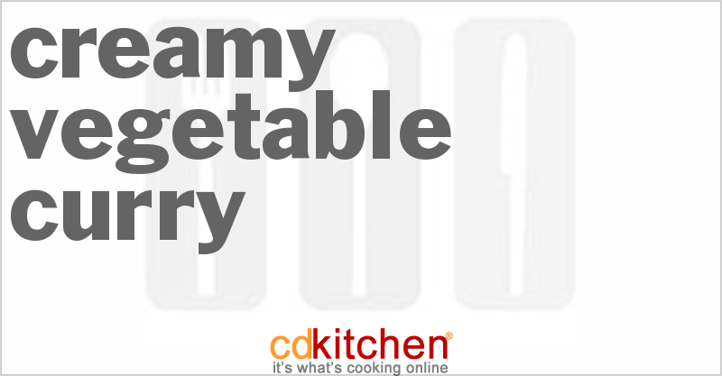 Creamy Vegetable Curry - CDKitchen.com