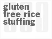 recipe for gluten free rice stuffing