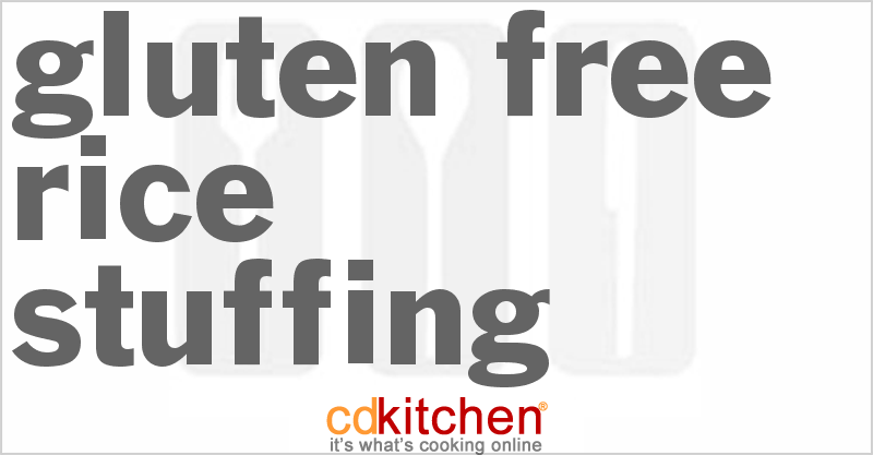 Gluten Free Rice Stuffing - CDKitchen.com