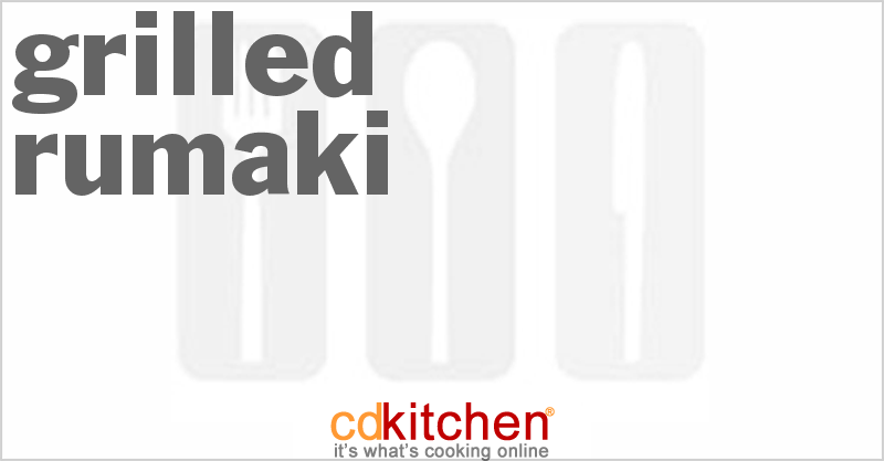 Grilled Rumaki - CDKitchen.com