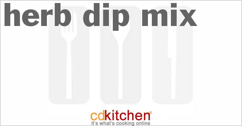 Herb Dip Mix - CDKitchen.com