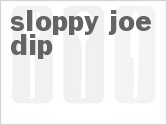 recipe for slow cooker sloppy joe dip