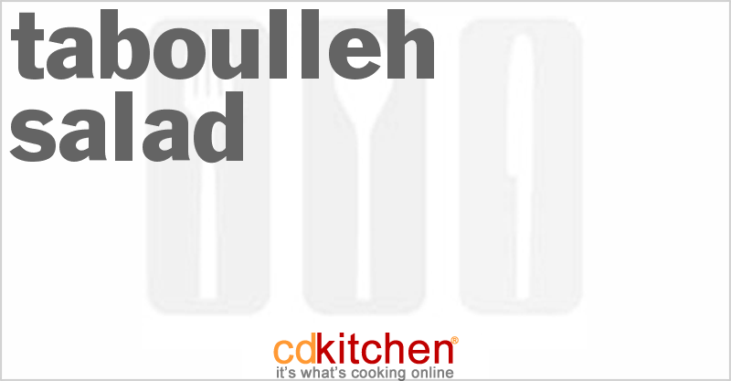 Taboulleh Salad - CDKitchen.com