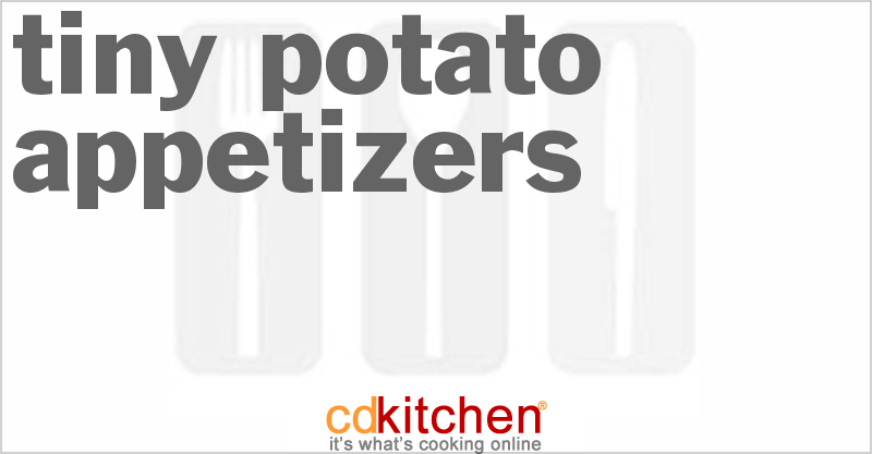 Tiny Potato Appetizers - CDKitchen.com