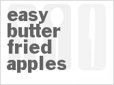 Easy Butter Fried Apples