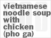 Vietnamese Noodle Soup With Chicken (Pho Ga)