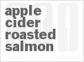 recipe for apple cider roasted salmon