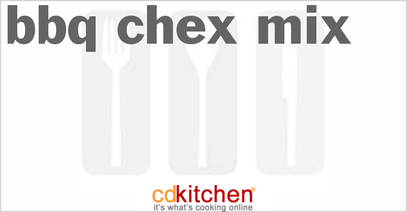 BBQ Chex Mix - CDKitchen.com