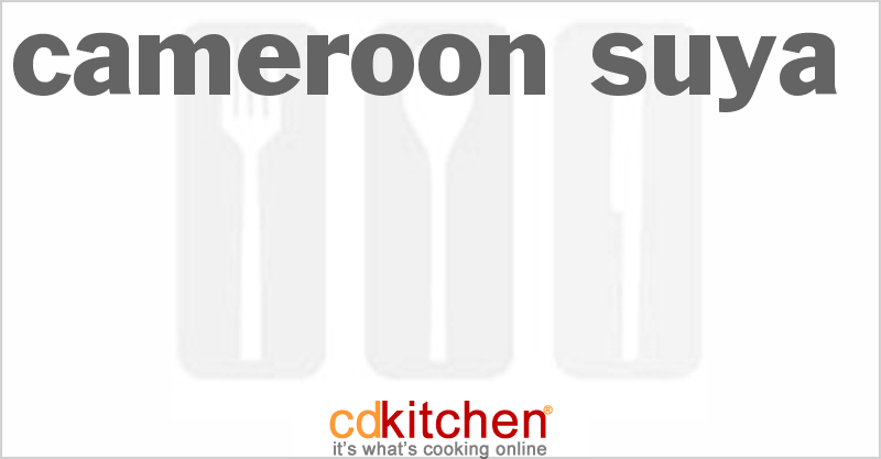 Cameroon Suya - CDKitchen.com