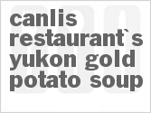 recipe for canlis restaurant's yukon gold potato soup