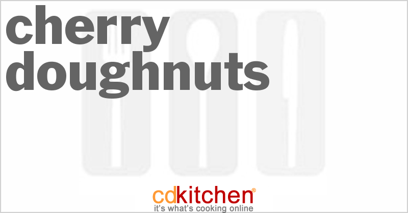 Cherry Doughnuts - CDKitchen.com
