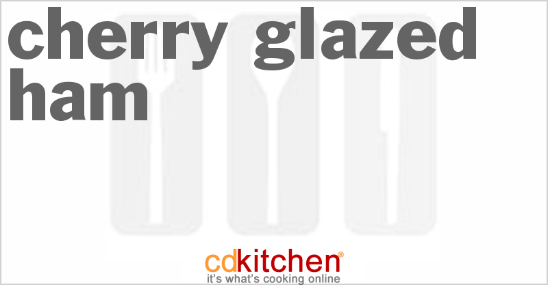 Cherry Glazed Ham - CDKitchen.com