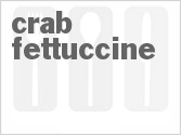 recipe for crab fettuccine