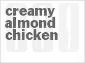 recipe for creamy almond chicken
