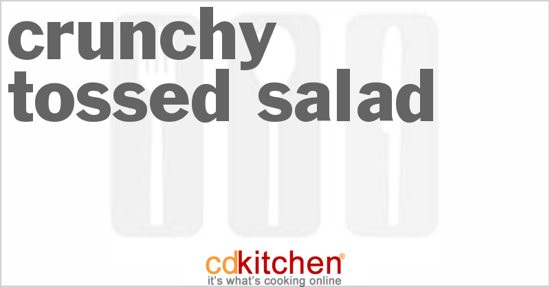 Crunchy Tossed Salad - CDKitchen.com