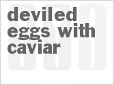 recipe for deviled eggs with caviar