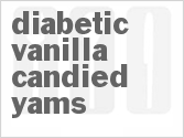 recipe for diabetic vanilla candied yams