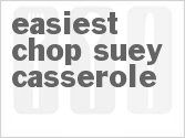 recipe for easiest chop suey casserole