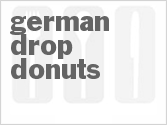 recipe for german drop donuts (tropfkrapfen)