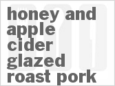recipe for slow cooker honey and apple cider glazed roast pork