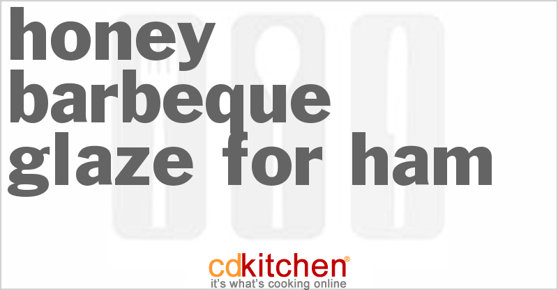 Honey Barbeque Glaze For Ham - CDKitchen.com