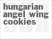 recipe for hungarian angel wing cookies