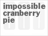 recipe for impossible cranberry pie