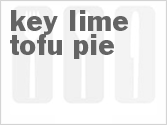 recipe for key lime tofu pie