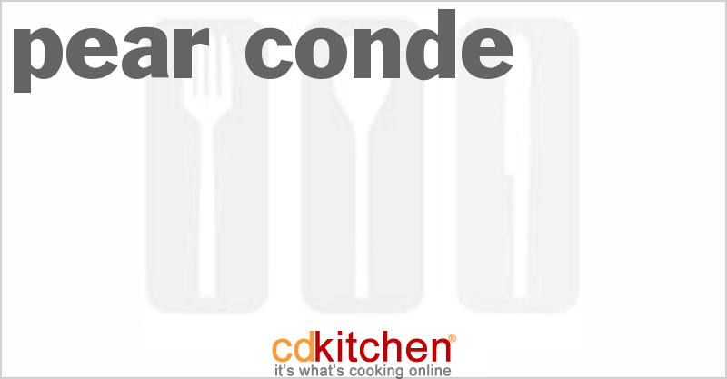 Pear Conde - CDKitchen.com