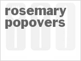 recipe for rosemary popovers