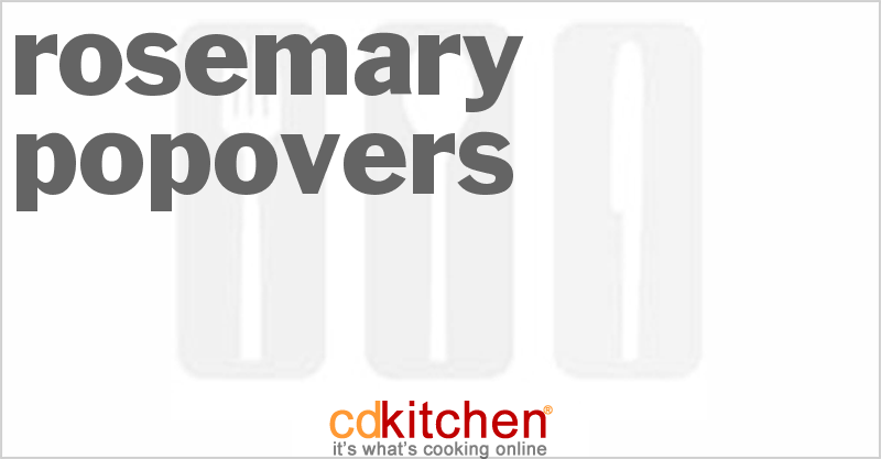 Rosemary Popovers - CDKitchen.com