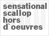 recipe for sensational scallop hors d'oeuvres