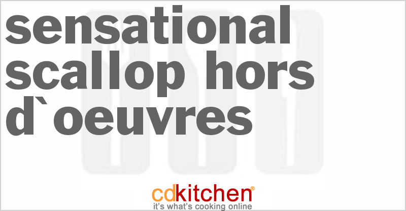 Sensational Scallop Hors D'Oeuvres - CDKitchen.com
