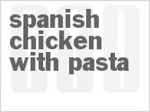 recipe for spanish chicken with pasta