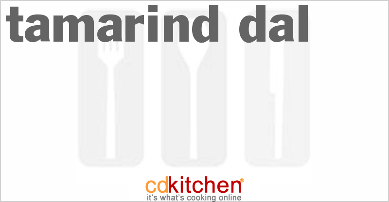 Tamarind Dal - CDKitchen.com