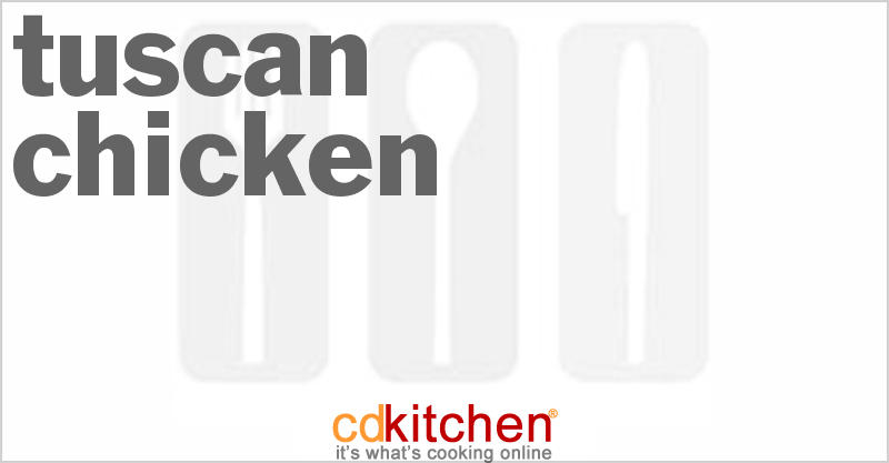 Tuscan Chicken - CDKitchen.com